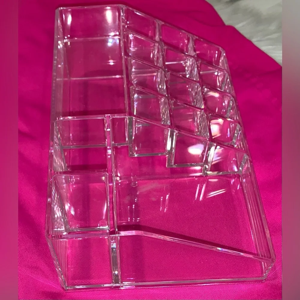 CLEAR Acrylic makeup organizer